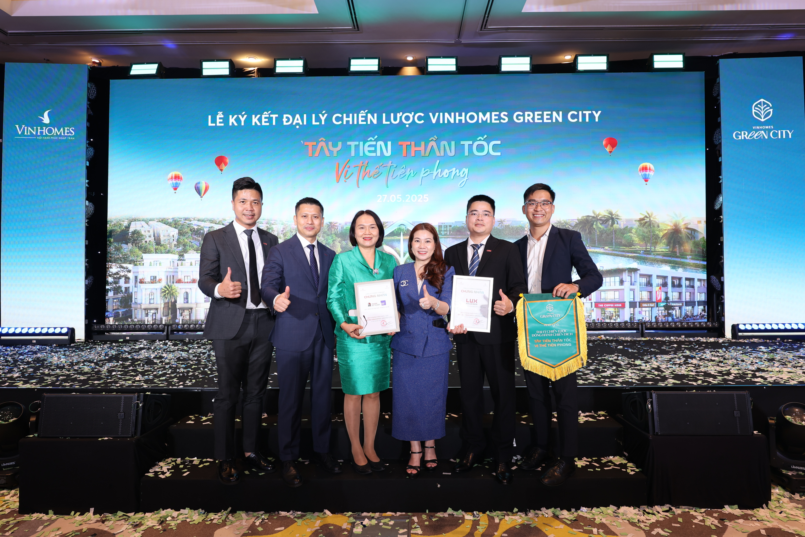 Lễ ký kết Đại lý chiến lược phân phối Vinhomes Green City