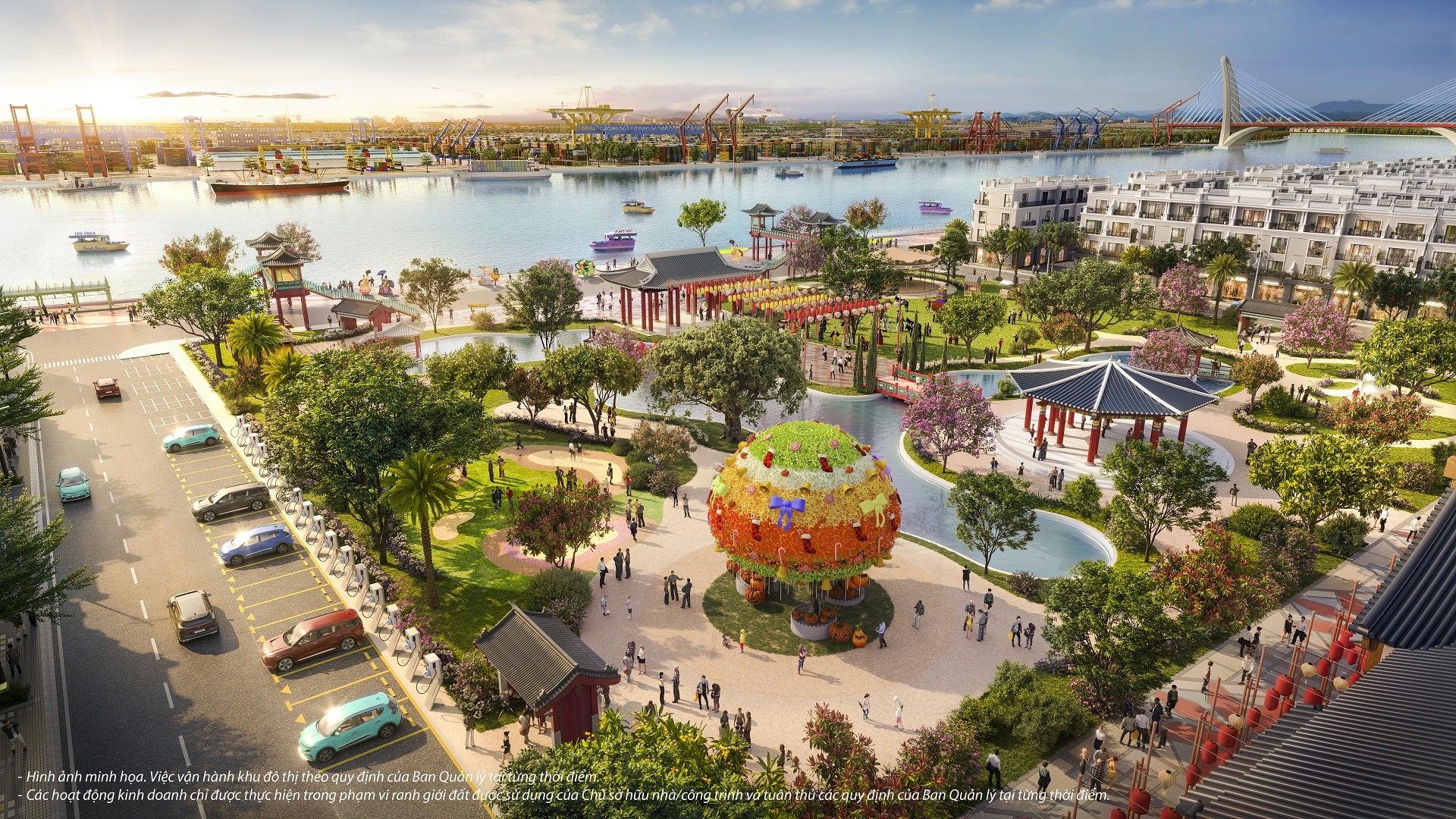 Phối cảnh tổng quan dự án Vinhomes Green City 